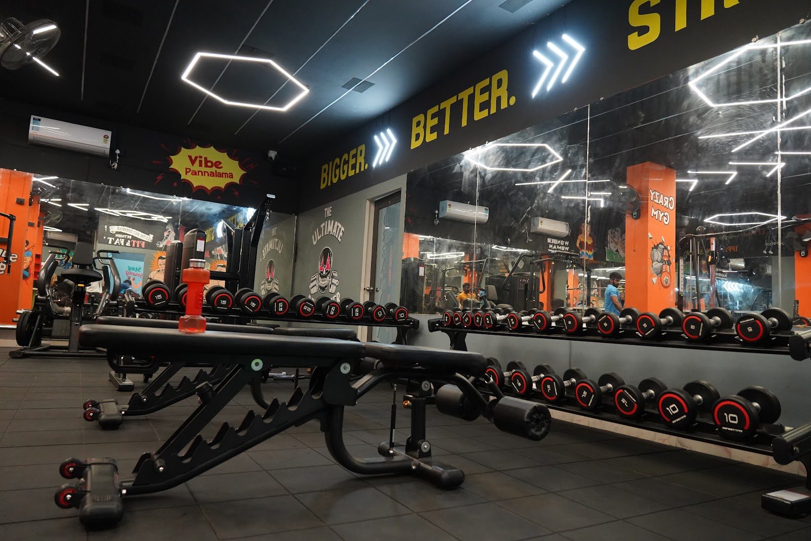 Free weights area